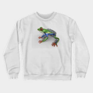 Frog/Red-Eyed Amazon Tree Frog (Agalychnis Callidryas)3d rendering Crewneck Sweatshirt